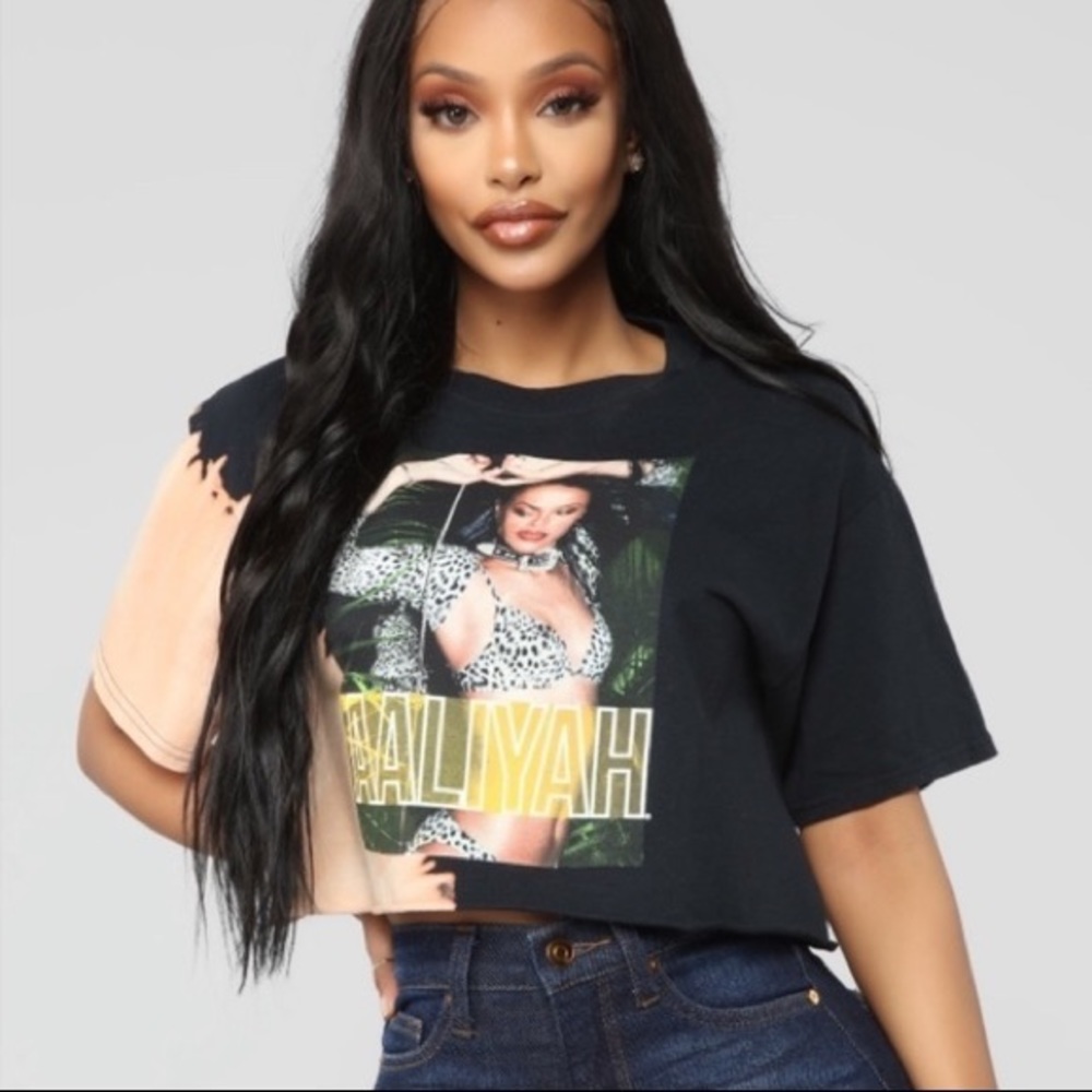 Aaliyah crop top